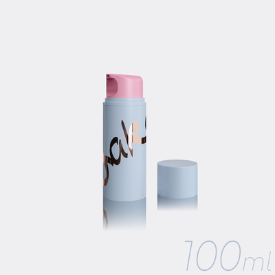 100ml PP Cosmetic không khí máy bơm chai với nhựa hoặc kim loại mùa xuân